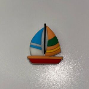 Sailboat Croc Charm